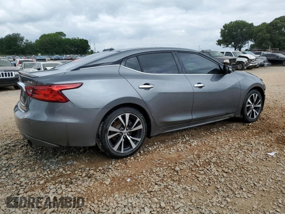 2016 Nissan Maxima Platinum with VIN 1N4AA6APXGC375022, listed as a Copart auction lot 58364695 with 151,387 mi miles and Salvage title. Bid and sale history available at DreamBid. Image 3.