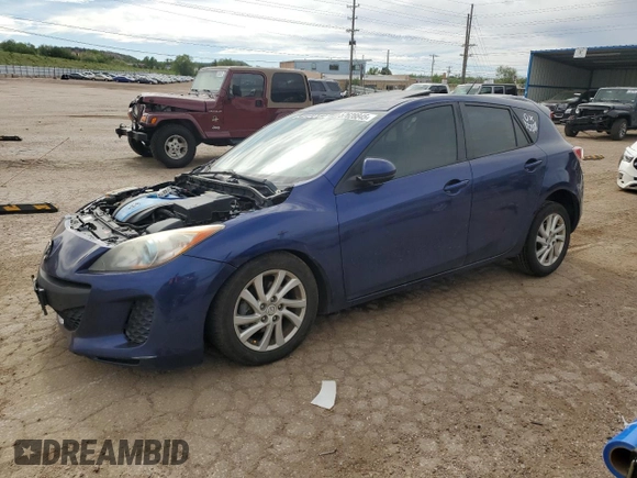 2012 Mazda 3 i Grand Touring с VIN JM1BL1M86C1610408, выставлен на аукционе Copart как лот 57628845 с пробегом 162 480 миль миль и Списание • Salvage title. История ставок и продаж доступна на DreamBid. Изображение 1.