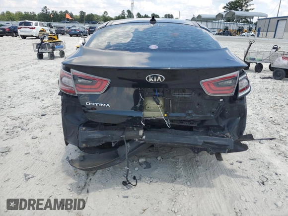 2015 Kia Optima EX with VIN KNAGN4AD6F5084858, listed as a Copart auction lot 63825375 with 142,241 mi miles and Salvage title. Bid and sale history available at DreamBid. Image 6.