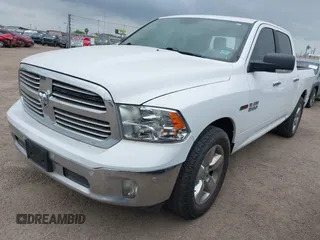 2017 Ram 1500 Big Horn with VIN 1C6RR6LM3HS741765, listed as a IAAI auction lot 42116283 with 1 mi miles. Bid and sale history available at carsss.com. Image 2.