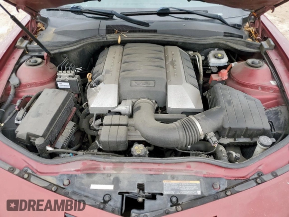 2010 Chevrolet Camaro 2SS with VIN 2G1FT1EW5A9125919, listed as a Copart auction lot 58845965 with 94,446 mi miles and Salvage title. Bid and sale history available at DreamBid. Image 11.