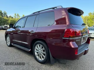 2009 Lexus LX 570 with VIN JTJHY00W494020397, listed as a Copart auction lot 69315144 with 222,351 mi miles and Clean Title. Bid and sale history available at DreamBid. Image 3.