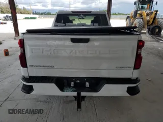 2021 Chevrolet Silverado 1500 Custom with VIN 1GCRWBEH6MZ115879, listed as a Copart auction lot 74552314 with Not Provided miles and Salvage Title. Bid and sale history available at DreamBid. Image 6.