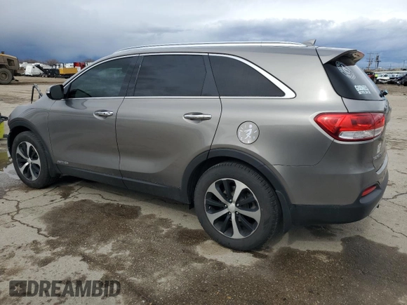 2016 Kia Sorento EX with VIN 5XYPHDA59GG129660, listed as a Copart auction lot 49499595 with 104,784 mi miles and Salvage Title. Bid and sale history available at carsss.com. Image 2.