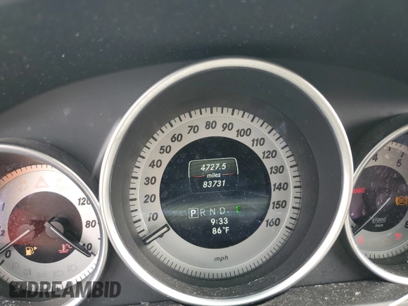 2014 Mercedes-Benz C 250 Sport with VIN WDDGF4HB4EG231661, listed as a Copart auction lot 59657335 with 83,731 mi miles and Salvage title. Bid and sale history available at DreamBid. Image 9.