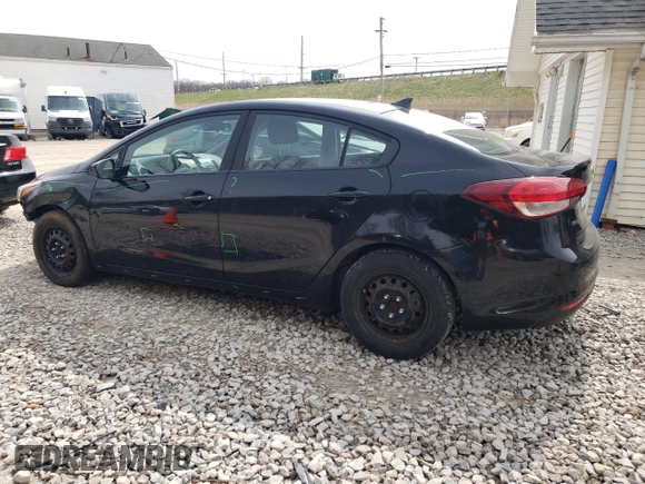 2017 Kia Forte LX with VIN 3KPFK4A79HE131227, listed as a Copart auction lot 52093965 with 21,945 mi miles and Salvage Title. Bid and sale history available at carsss.com. Image 2.