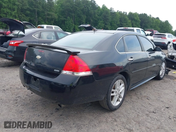 2016 Chevrolet Impala LTZ with VIN 2G1WC5E30G1147766, listed as a IAAI auction lot 42471978 with 145,776 mi miles and . Bid and sale history available at DreamBid. Image 4.