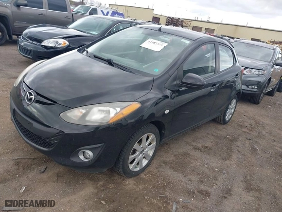 2013 Mazda Mazda2 Touring with VIN JM1DE1LY9D0160068, listed as a IAAI auction lot 41987376 with 150,742 mi miles. Bid and sale history available at carsss.com. Image 2.