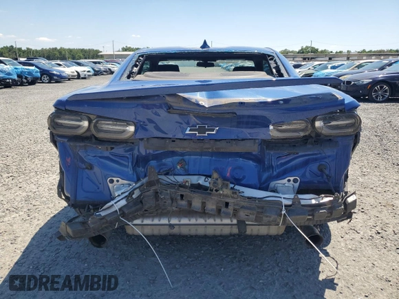2019 Chevrolet Camaro 1LT with VIN 1G1FB1RXXK0159601, listed as a Copart auction lot 52364045 with 84,453 mi miles and Non Repairable. Bid and sale history available at carsss.com. Image 6.