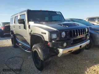 2008 Hummer H2 SUV with VIN 5GRGN23848H101891, listed as a Copart auction lot 77251924 with 178,544 mi miles and Salvage Title. Bid and sale history available at carsss.com. Image 4.