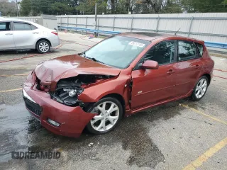 2009 Mazda 3 S Touring with VIN JM1BK343691248186, listed as a Copart auction lot 89212185 with 127,744 mi miles and Salvage title. Bid and sale history available at DreamBid. Image 1.