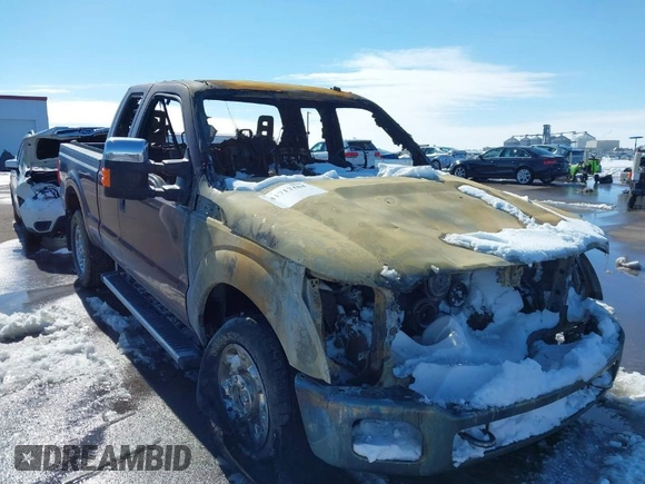 2015 Ford F-250 XLT with VIN 1FT7X2B61FEB60486, listed as a IAAI auction lot 41712104 with 113,228 mi miles and . Bid and sale history available at DreamBid. Image 1.