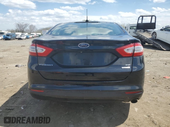 2016 Ford Fusion SE with VIN 3FA6P0HD4GR109039, listed as a Copart auction lot 51936605 with 154,860 mi miles and Salvage title. Bid and sale history available at DreamBid. Image 6.