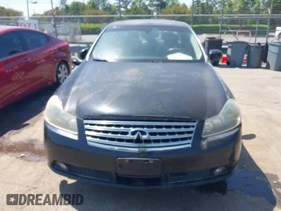 2006 Infiniti M with VIN JNKAY01FX6M255416, listed as a IAAI auction lot 42077411 with 238,560 mi miles. Bid and sale history available at carsss.com. Image 6.