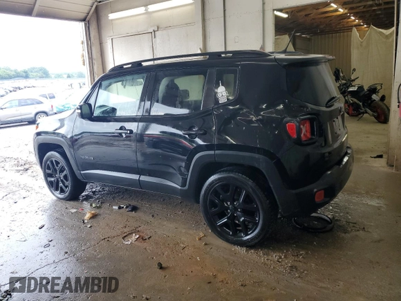 2017 Jeep Renegade Altitude with VIN ZACCJBBB0HPE64660, listed as a Copart auction lot 58768965 with 127,278 mi miles and Salvage title. Bid and sale history available at DreamBid. Image 2.