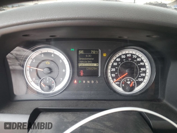 2014 Ram 1500 Big Horn z VIN 1C6RR7LT4ES475102, wystawiony jako Copart lot #58693015 z przebiegiem 128 829 mil mil oraz Szkoda całkowita • Salvage title. Historia ofert i sprzedaży dostępna na DreamBid. Obrazek 9.