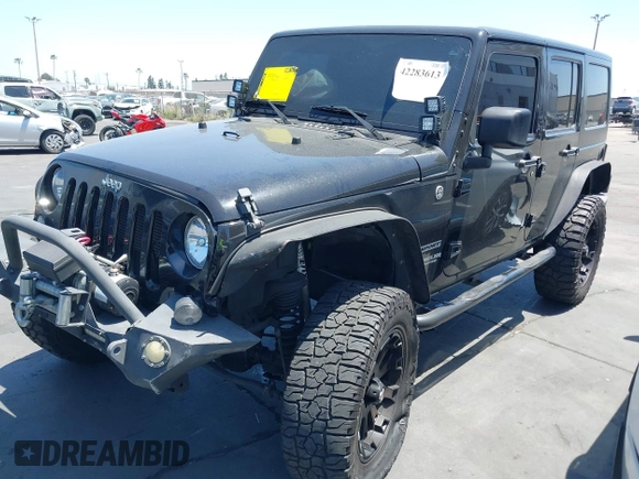 2015 Jeep Wrangler Unlimited Sport с VIN 1C4HJWDG7FL544447, выставлен на аукционе IAAI как лот 42283613 с пробегом 132 939 миль миль и . История ставок и продаж доступна на DreamBid. Изображение 2.