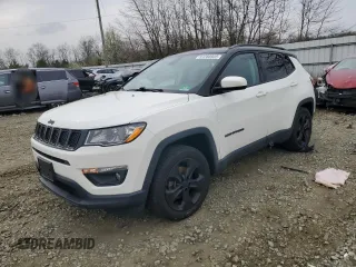 2018 Jeep Compass Latitude with VIN 3C4NJDBB0JT453466, listed as a Copart auction lot 51288935 with 94,886 mi miles and Salvage Title. Bid and sale history available at DreamBid. Image 1.