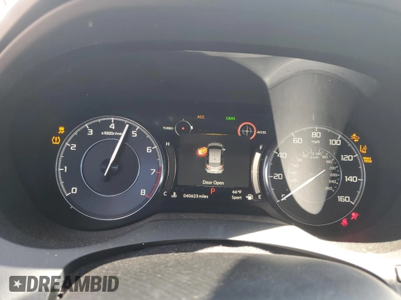 2019 Acura RDX with VIN 5J8TC2H34KL041426, listed as a Copart auction lot 61506254 with 40,623 mi miles and Salvage Title. Bid and sale history available at carsss.com. Image 9.