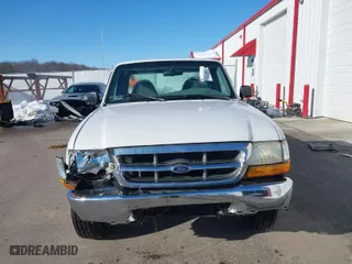 2000 Ford Ranger XL with VIN 1FTYR10V7YTA35140, listed as a IAAI auction lot 41269630 with 127,886 mi miles. Bid and sale history available at carsss.com. Image 13.