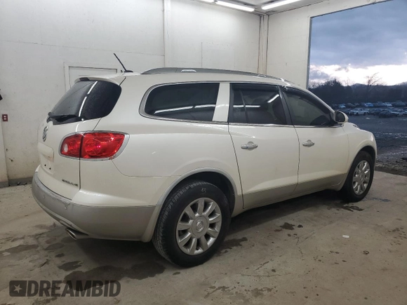 2012 Buick Enclave Leather with VIN 5GAKRCED0CJ278201, listed as a Copart auction lot 49205815 with 86,130 mi miles and Salvage Title. Bid and sale history available at carsss.com. Image 3.