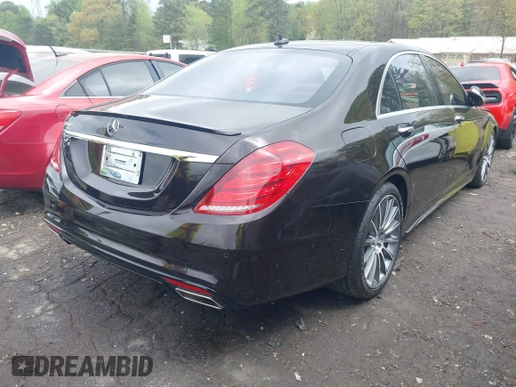 2014 Mercedes-Benz S-Class S 550 with VIN WDDUG8CB1EA049191, listed as a IAAI auction lot 41931276 with 84,164 mi miles. Bid and sale history available at carsss.com. Image 4.