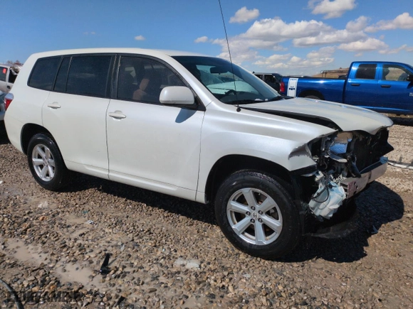 2008 Toyota Highlander with VIN JTEDS41A082044442, listed as a Copart auction lot 48958075 with 217,023 mi miles and Salvage Title. Bid and sale history available at carsss.com. Image 4.