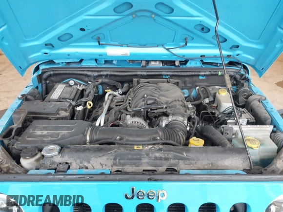 2017 Jeep Wrangler Sport with VIN 1C4AJWAG5HL578041, listed as a IAAI auction lot 41935216 with 119,837 mi miles and . Bid and sale history available at DreamBid. Image 10.