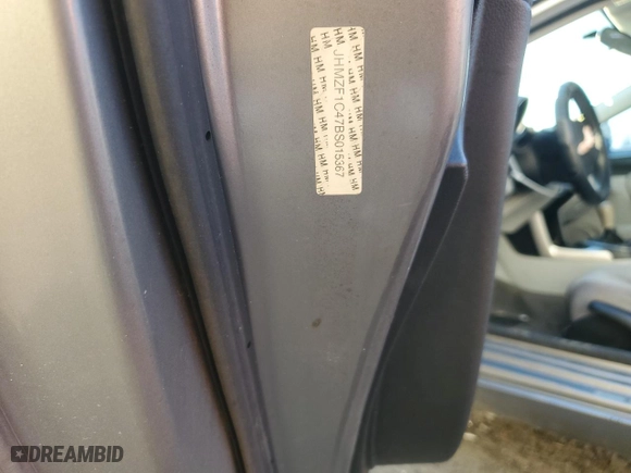 2011 Honda CR-Z with VIN JHMZF1C47BS015367, listed as a Copart auction lot 83453534 with 154,167 mi miles and Salvage Title. Bid and sale history available at carsss.com. Image 14.
