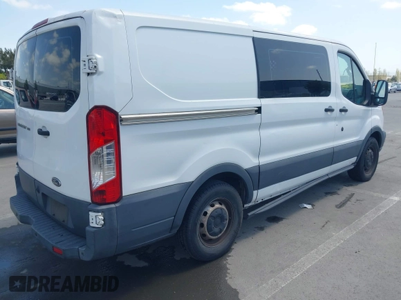 2016 Ford Transit Cargo with VIN 1FTYE1YM6GKB51876, listed as a IAAI auction lot 42009817 with 139,446 mi miles. Bid and sale history available at carsss.com. Image 4.