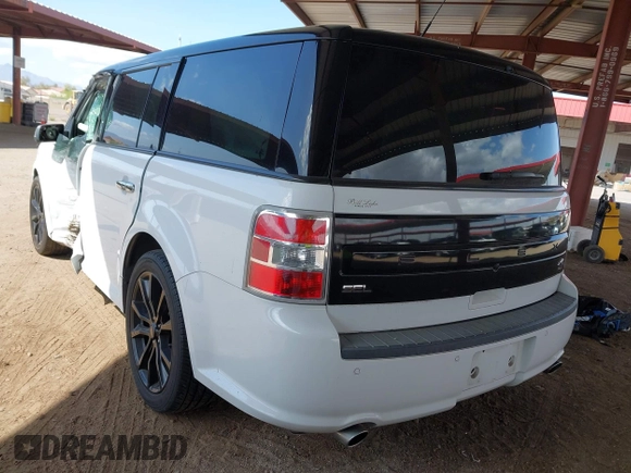 2019 Ford Flex SEL z VIN 2FMGK5C85KBA32026, wystawiony jako IAAI lot #41906819 z przebiegiem 75 295 mil mil oraz . Historia ofert i sprzedaży dostępna na DreamBid. Obrazek 3.