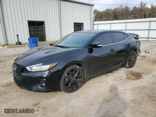 2023 Nissan Maxima SR with VIN 1N4AA6EV7PC504228, listed as a Copart auction lot 83037934 with 44,951 mi miles and Salvage Title. Bid and sale history available at carsss.com. Image 1.