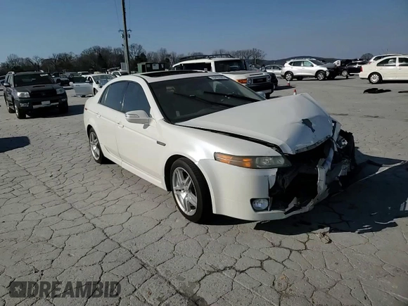 2008 Acura TL with VIN 19UUA66218A021439, listed as a Copart auction lot 48495395 with 181,640 mi miles and Clean Title. Bid and sale history available at carsss.com. Image 10.