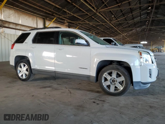 2010 GMC Terrain SLE-2 with VIN 2CTALDEW9A6371669, listed as a Copart auction lot 43145445 with 135,587 mi miles and Salvage Title. Bid and sale history available at carsss.com. Image 4.