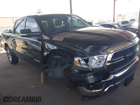 2021 Ram 1500 Big Horn с VIN 1C6RREFTXMN501179, выставлен на аукционе IAAI как лот 42325094 с пробегом 56 265 миль миль и . История ставок и продаж доступна на DreamBid. Изображение 1.