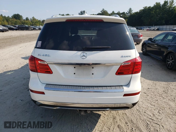 2016 Mercedes-Benz GL with VIN 4JGDF6EE9GA623379, listed as a Copart auction lot 71314214 with 142,745 mi miles and Salvage Title. Bid and sale history available at carsss.com. Image 6.