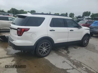 2017 Ford Explorer Sport с VIN 1FM5K8GT3HGC47154, выставлен на аукционе Copart как лот 59020825 с пробегом 91 014 миль миль и Списание • Salvage title. История ставок и продаж доступна на DreamBid. Изображение 3.