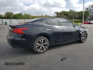 2017 Nissan Maxima SV with VIN 1N4AA6AP2HC391698, listed as a Copart auction lot 51496965 with 61,269 mi miles and Clean Title. Bid and sale history available at carsss.com. Image 3.