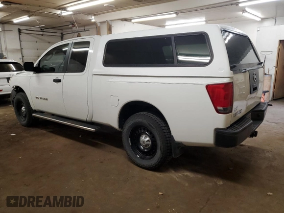 2008 Nissan Titan XE with VIN 1N6BA06C88N303076, listed as a Copart auction lot 59572905 with 163,830 mi miles and Salvage title. Bid and sale history available at DreamBid. Image 2.