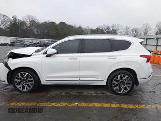 2023 Hyundai Santa Fe Calligraphy with VIN 5NMS54AL7PH522550, listed as a IAAI auction lot 41554597 with 56,208 mi miles. Bid and sale history available at carsss.com. Image 14.