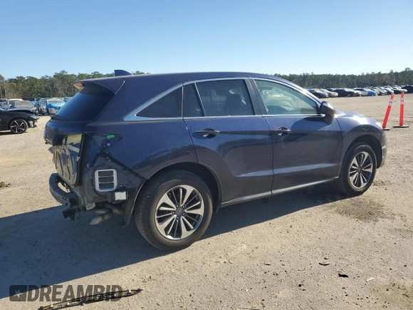 2017 Acura RDX w/Advance Pkg with VIN 5J8TB4H73HL029097, listed as a Copart auction lot 81229374 with 106,505 mi miles and Salvage Title. Bid and sale history available at carsss.com. Image 3.