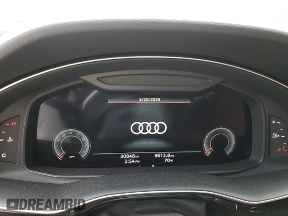 2021 Audi Q7 Premium Plus with VIN WA1LXAF76MD038019, listed as a Copart auction lot 57455365 with 30,848 mi miles and Salvage title. Bid and sale history available at DreamBid. Image 9.