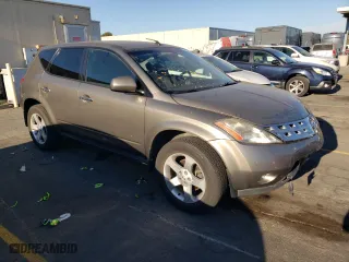 2003 Nissan Murano SE with VIN JN8AZ08W33W211301, listed as a Copart auction lot 78095684 with 139,552 mi miles and Salvage Title. Bid and sale history available at carsss.com. Image 4.