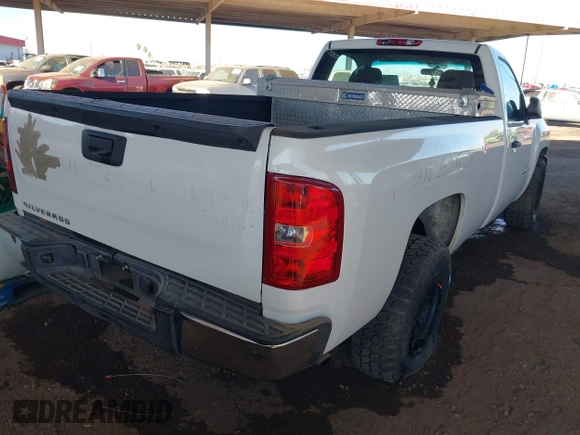 2011 Chevrolet Silverado 1500 Work Truck with VIN 1GCNCPEX2BZ157717, listed as a IAAI auction lot 41210478 with 333,686 mi miles and . Bid and sale history available at DreamBid. Image 4.