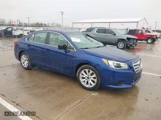 2016 Subaru Legacy 2.5i Premium with VIN 4S3BNBC60G3020893, listed as a IAAI auction lot 41665577 with 99,963 mi miles. Bid and sale history available at carsss.com. Image 1.