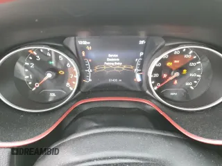 2021 Jeep Compass Trailhawk with VIN 3C4NJDDB1MT523820, listed as a Copart auction lot 45892595 with 81,406 mi miles and Salvage title. Bid and sale history available at DreamBid. Image 9.