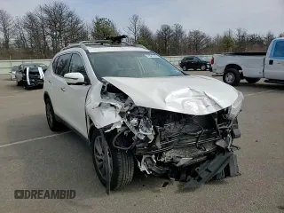 2016 Nissan Rogue SL with VIN 5N1AT2MV0GC767445, listed as a Copart auction lot 51043125 with 94,804 mi miles and Salvage Title. Bid and sale history available at DreamBid. Image 12.