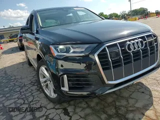 2023 Audi Q7 Premium Plus with VIN WA1LXBF70PD005334, listed as a Copart auction lot 61953055 with 43,136 mi miles and Salvage title. Bid and sale history available at DreamBid. Image 14.