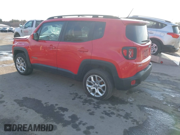2017 Jeep Renegade Altitude with VIN ZACCJBBB7HPF99635, listed as a IAAI auction lot 41722246 with 64,749 mi miles and . Bid and sale history available at DreamBid. Image 3.