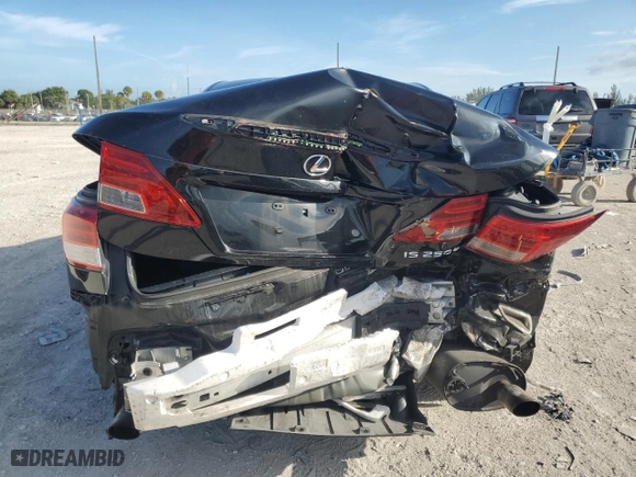 2012 Lexus IS 250C with VIN JTHFF2C28C2525672, listed as a Copart auction lot 70629944 with 82217 miles and Salvage Title. Bid and sale history available at carsss.com. Image 6.